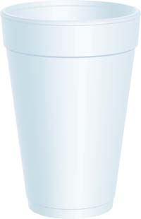 Dart Foam Cup - 8 oz